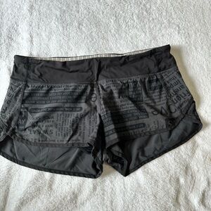 Lululemon Speed Up Shorts